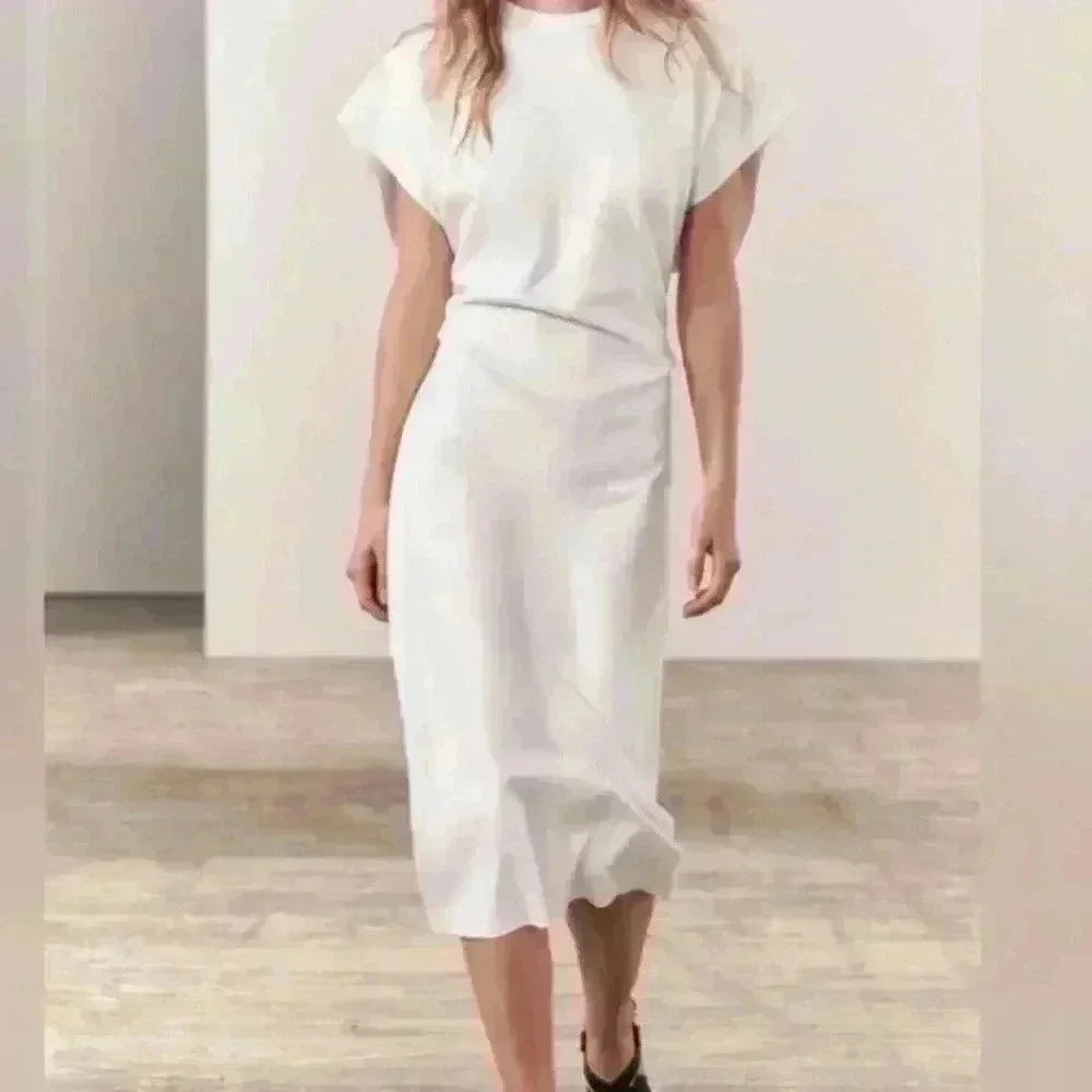 🔥🔥Zara Scuba effect oversized dress